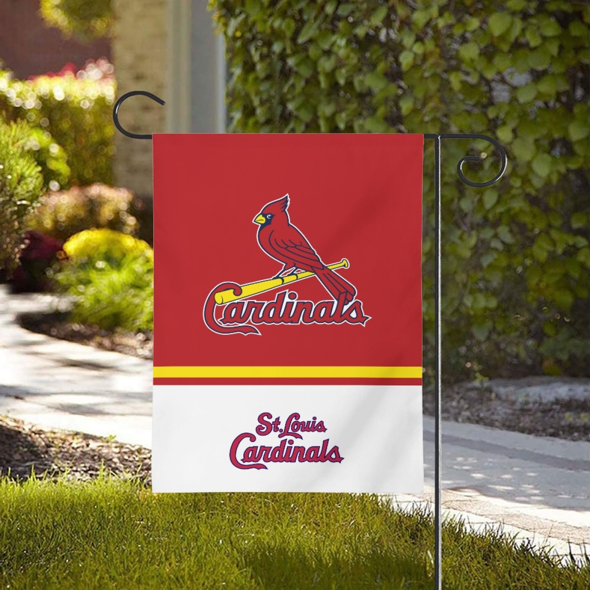 St. Louis Cardinals Double-Sided Garden Flag 001 (Pls check description for details)
